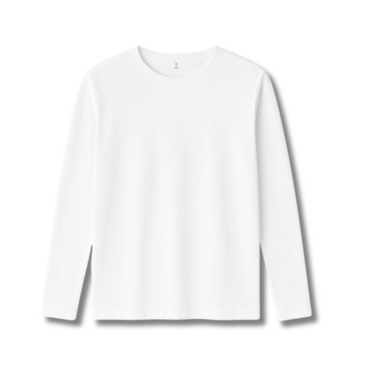 Mens Long Sleeve Crew Neck