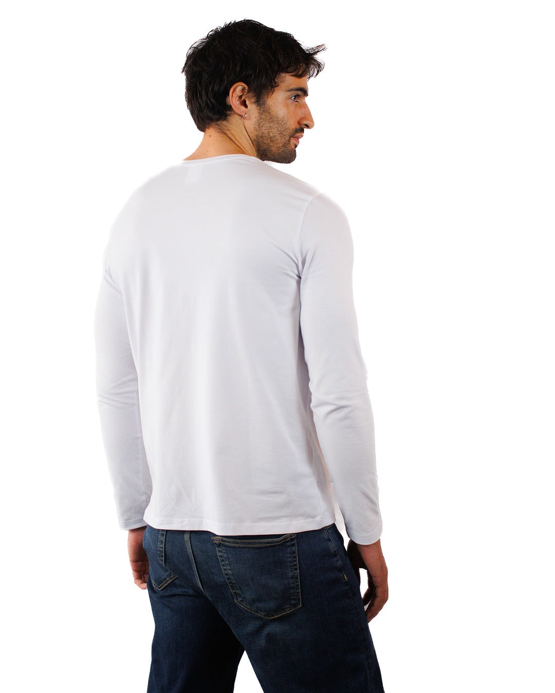 Mens Long Sleeve Crew Neck