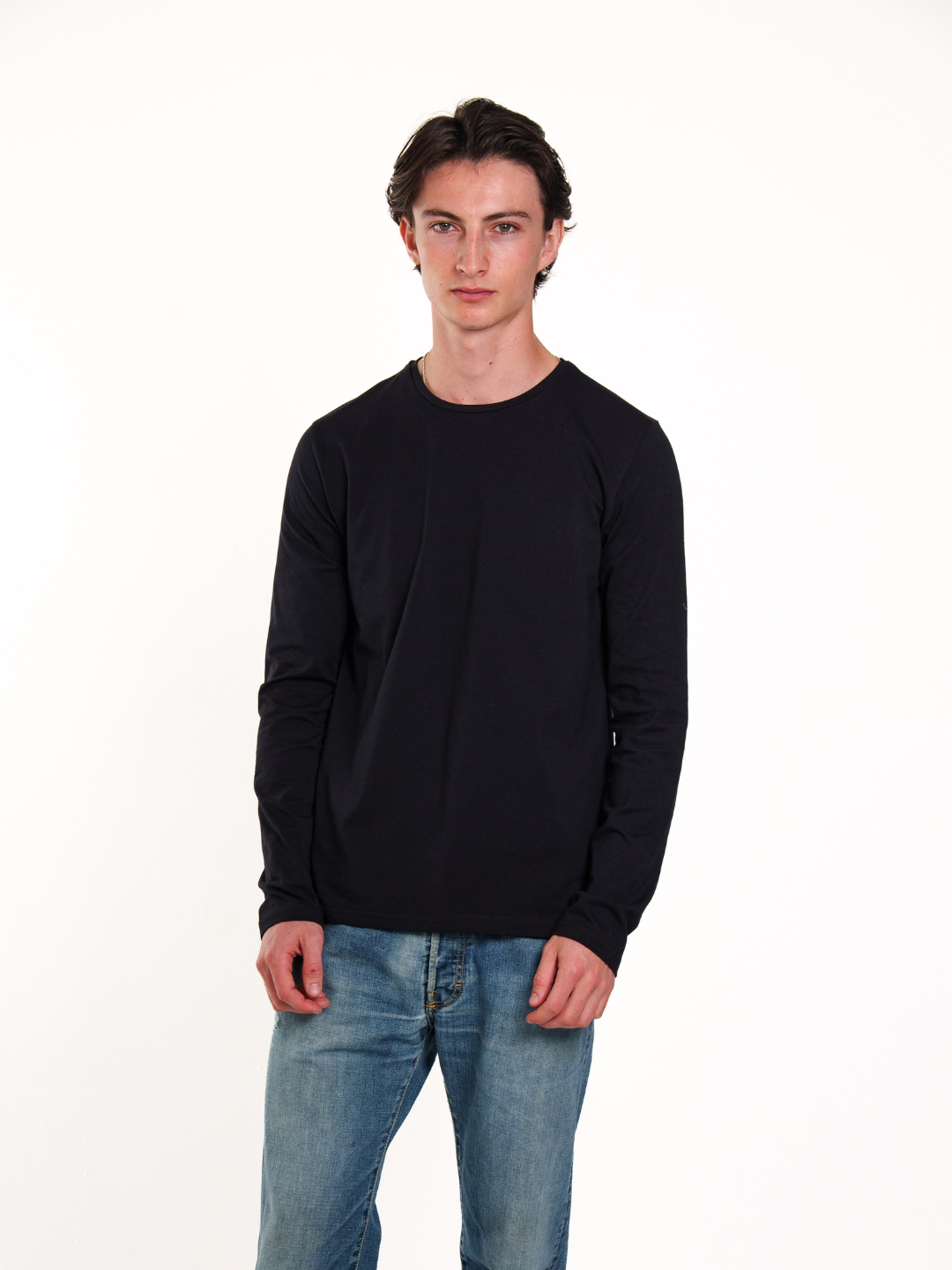Mens Long Sleeve Crew Neck