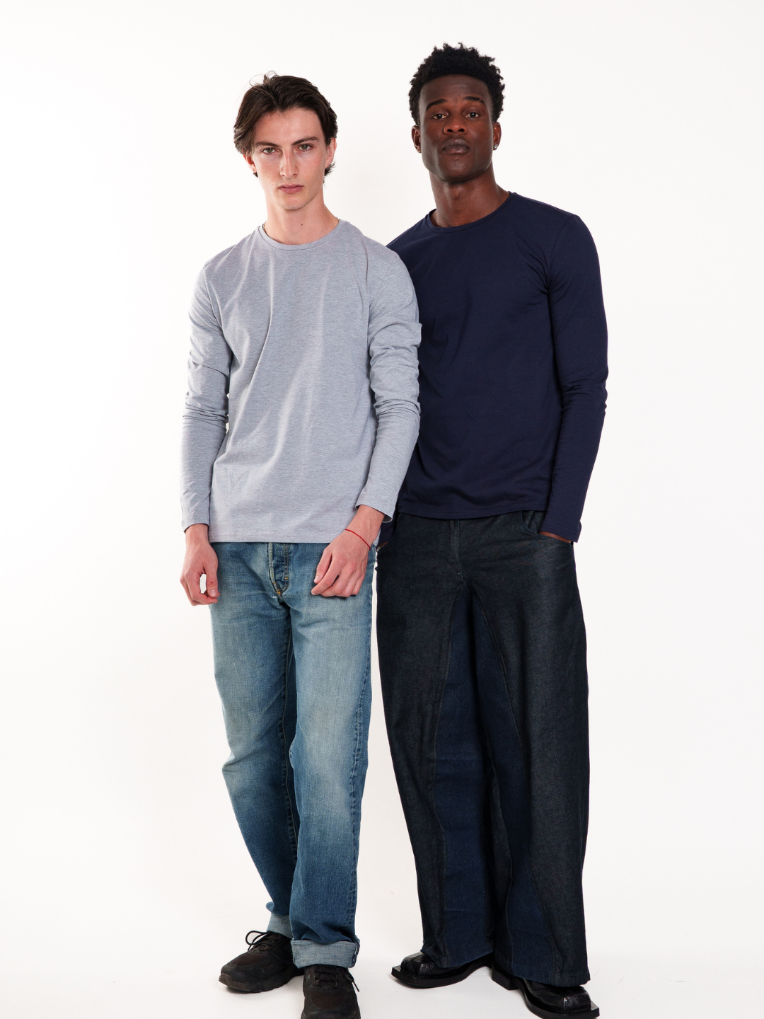 Mens Long Sleeve Crew Neck