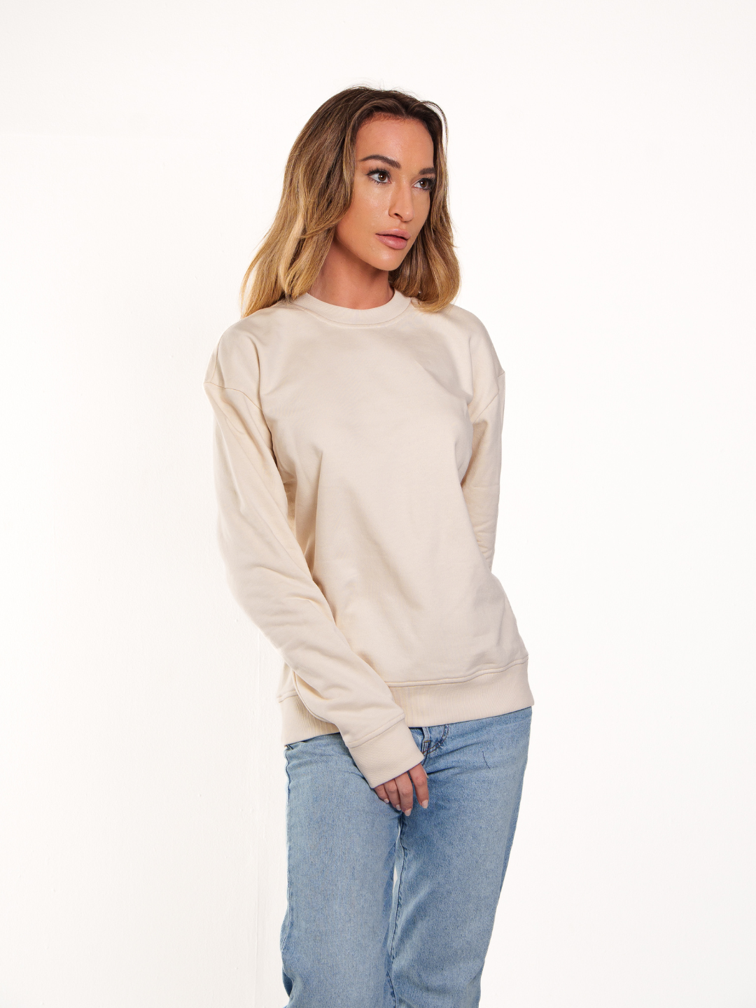 Unisex Crew Fleece Sweat Top