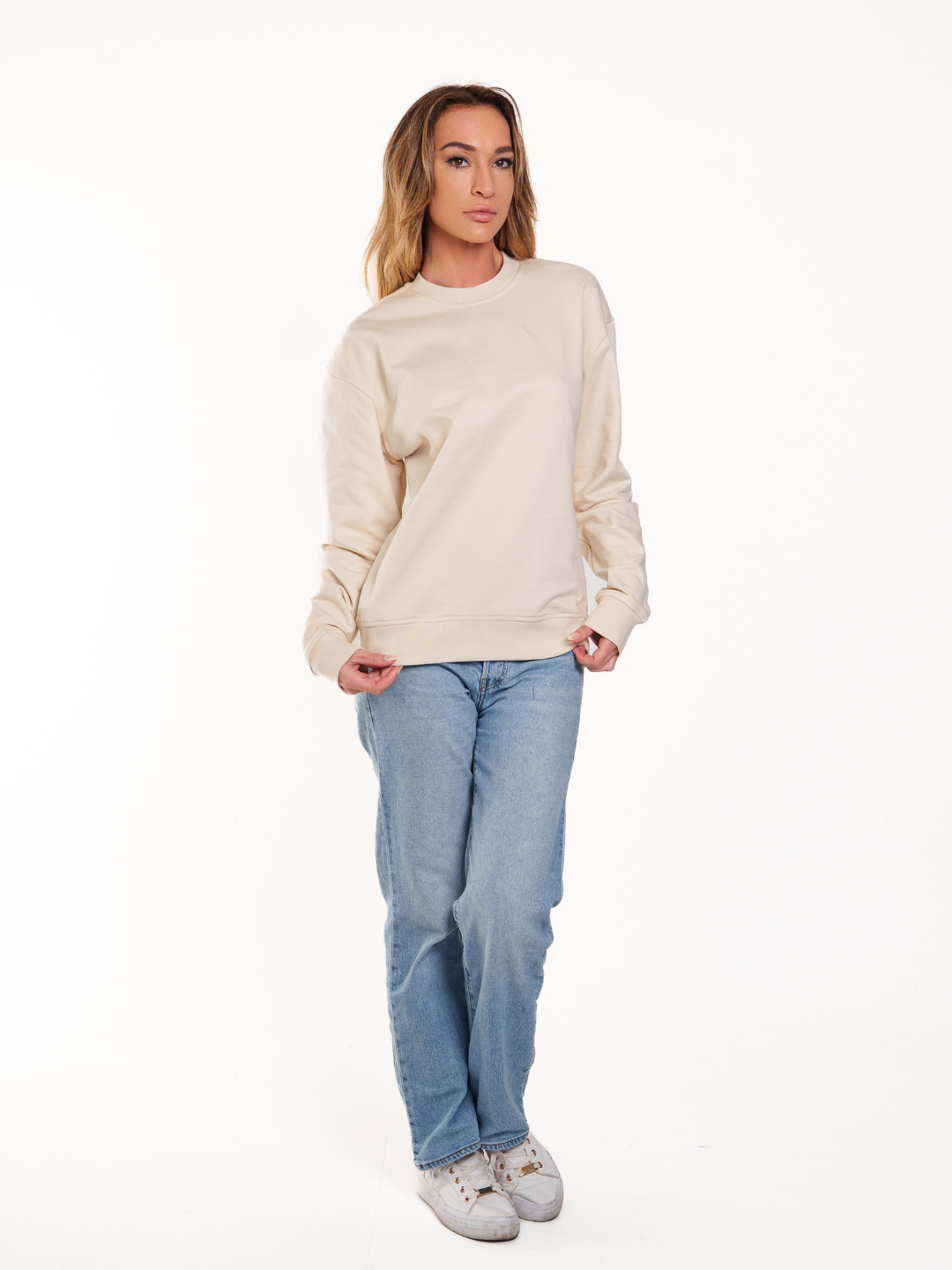 Unisex Crew Fleece Sweat Top