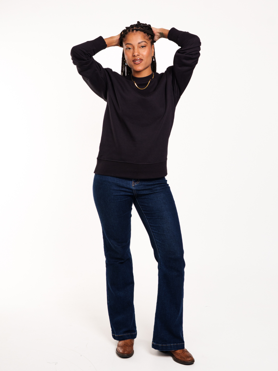Unisex Crew Fleece Sweat Top