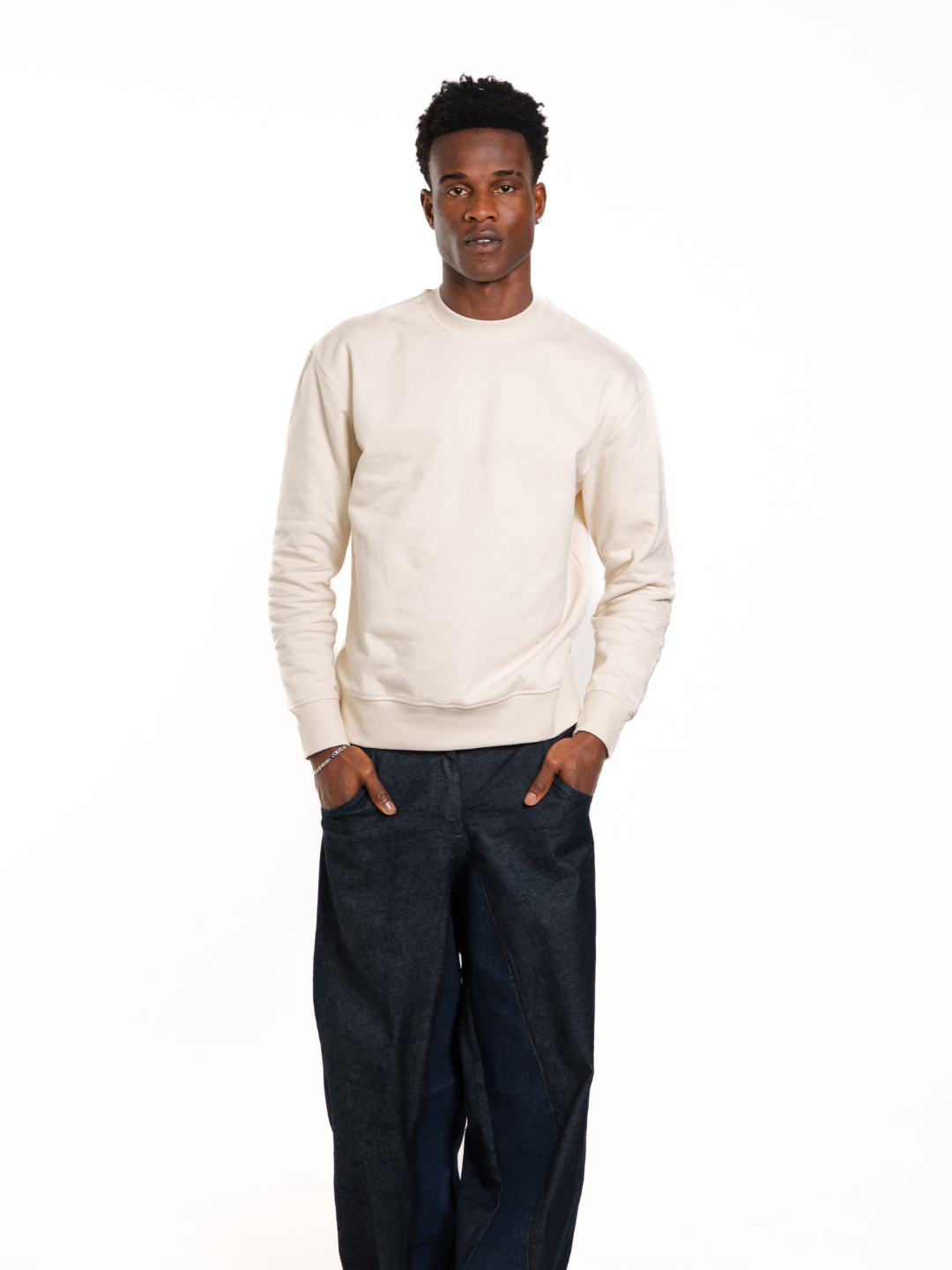 Unisex Crew Fleece Sweat Top