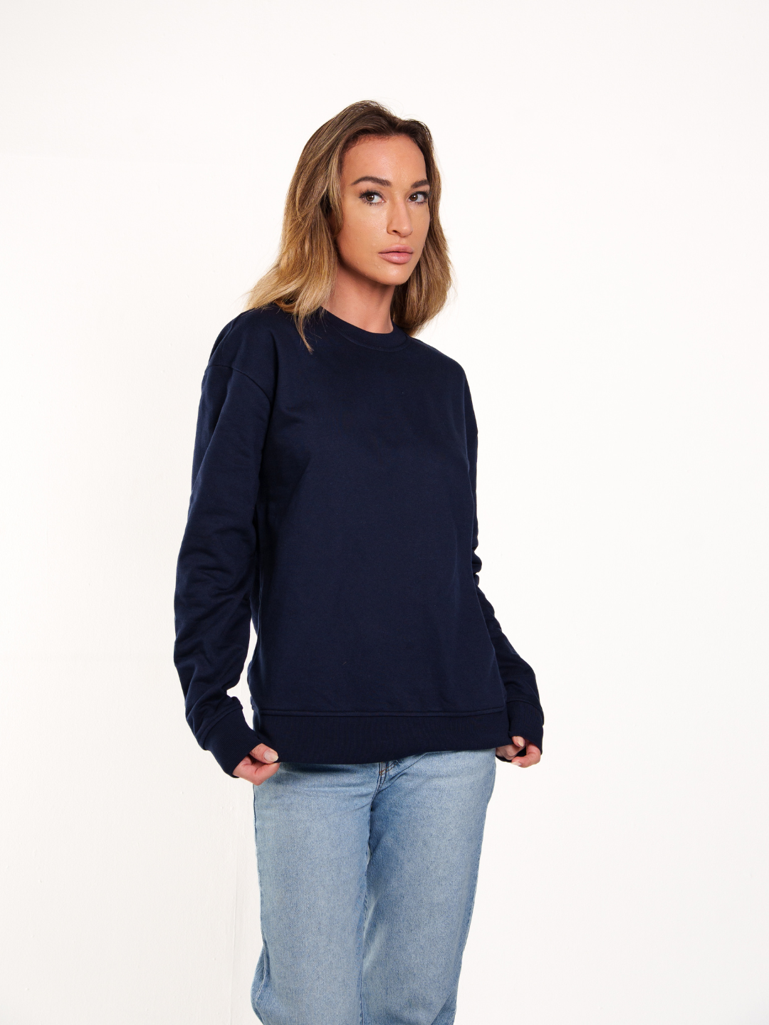 Unisex Crew Fleece Sweat Top