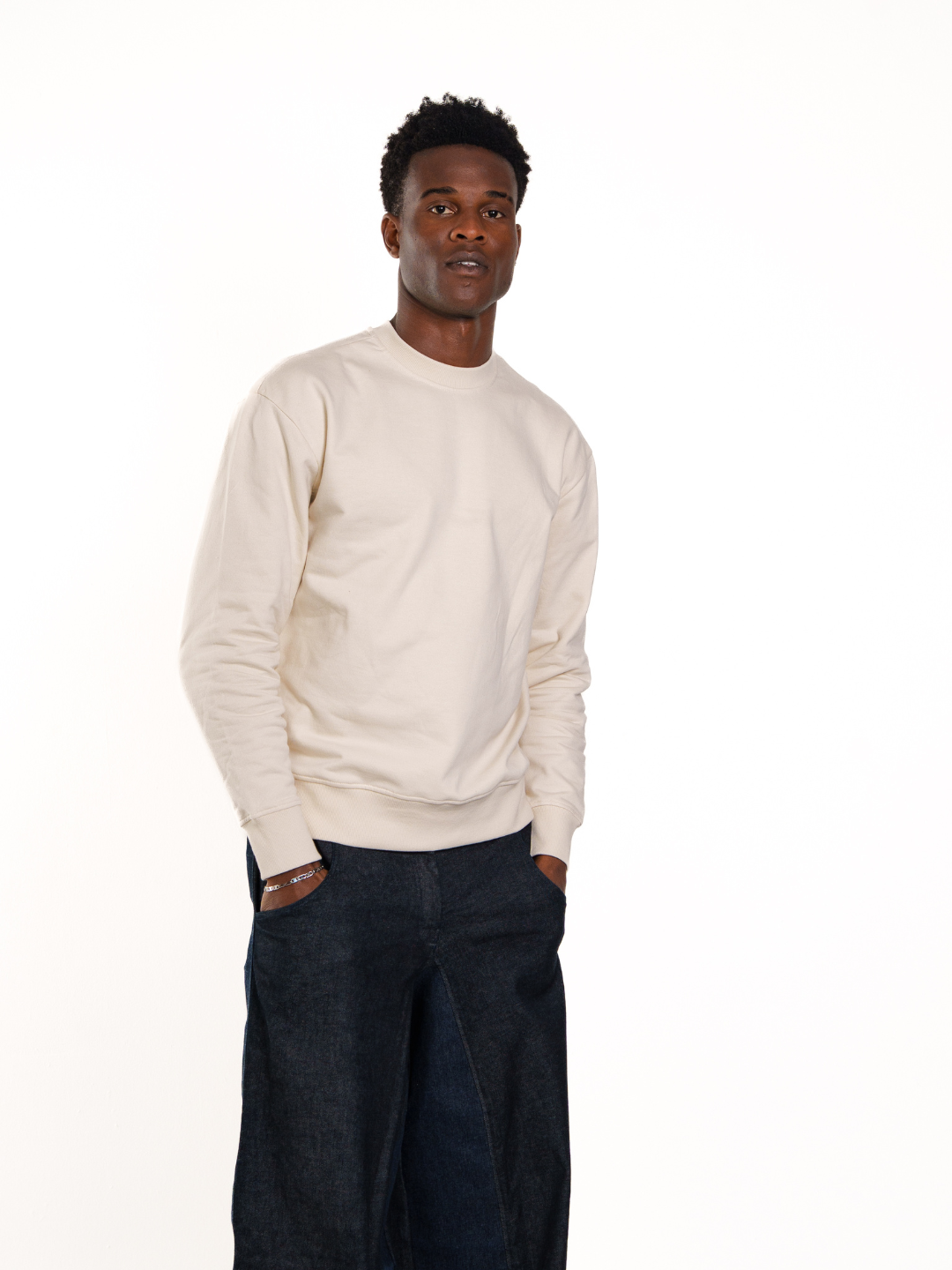 Unisex Crew Fleece Sweat Top