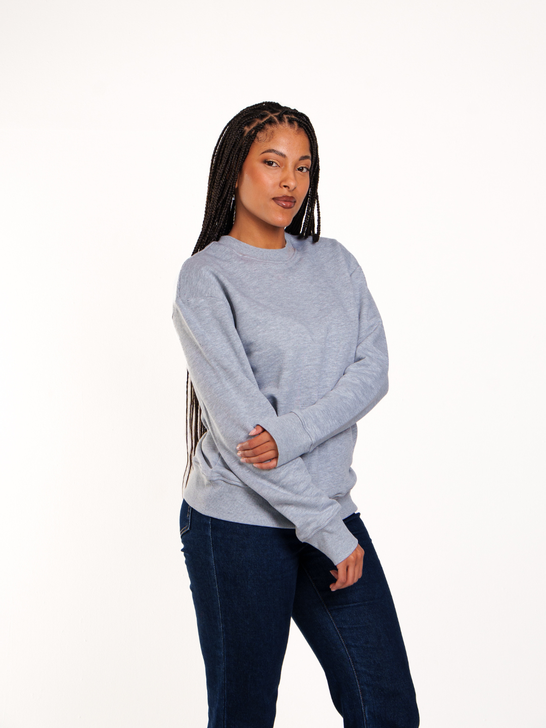 Unisex Crew Fleece Sweat Top