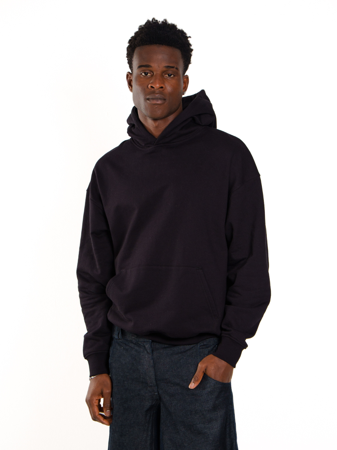 Boxy Pullover Hoodie