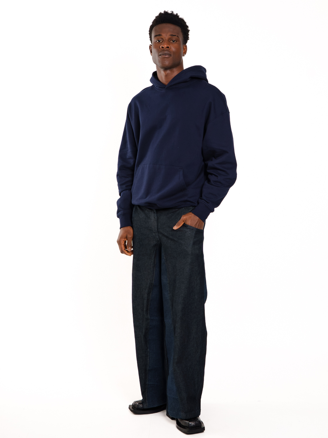 Boxy Pullover Hoodie