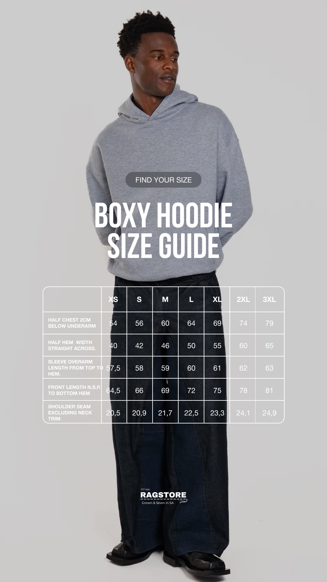 Boxy Pullover Hoodie