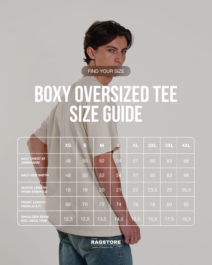 Heavyweight Boxy Oversized Tee