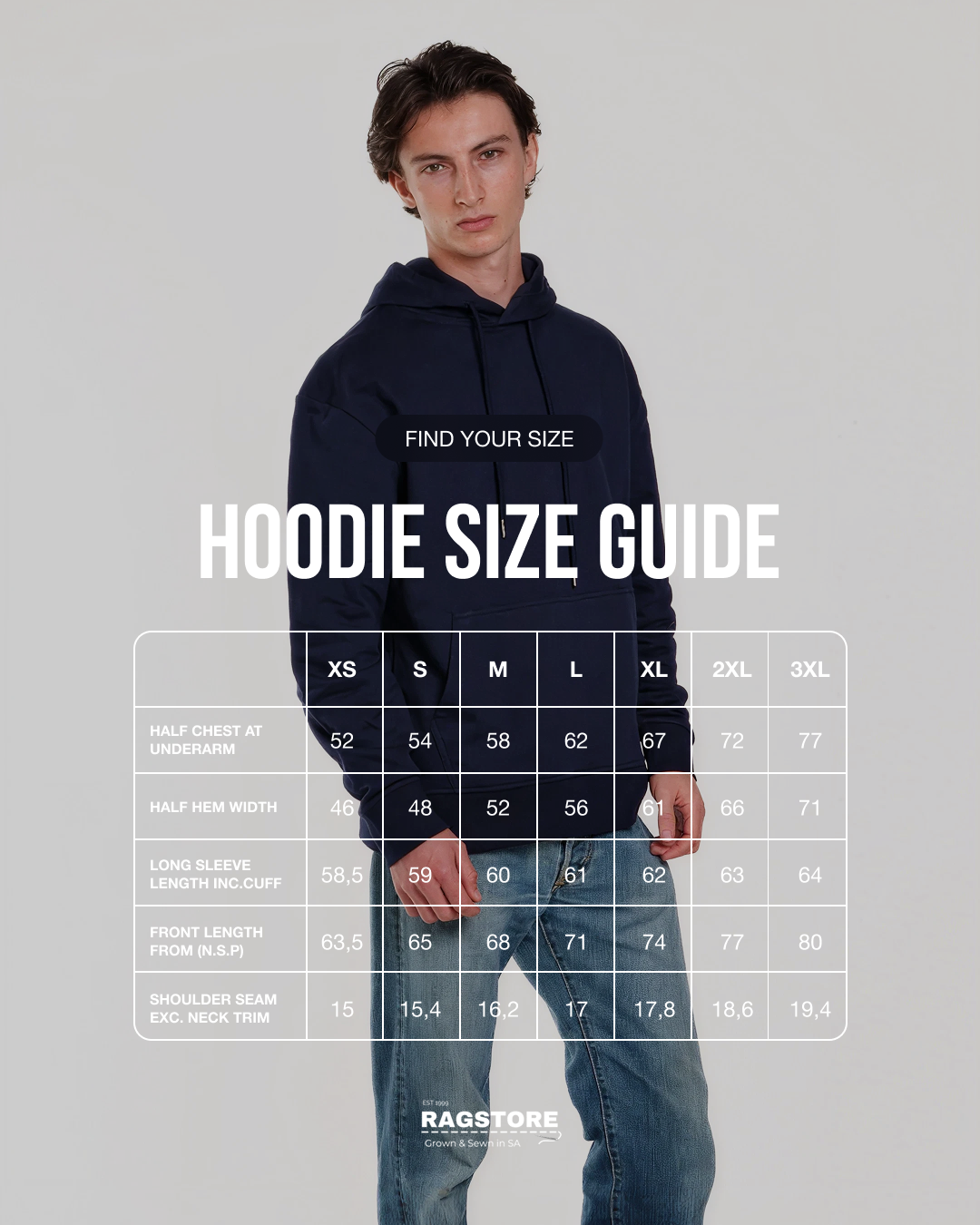 Unisex Zip Hoodie